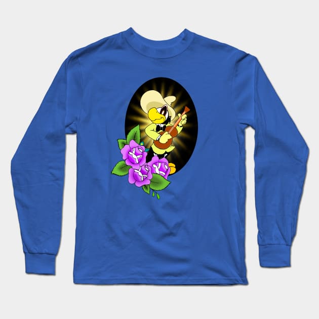 Dia de los Muertos 2 Long Sleeve T-Shirt by oria